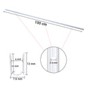 Yescom Aluminium LED Channel Track 6x10mm for 2700K Neon Rope Light
