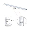 Yescom Aluminium LED Channel Track 6x10mm for 2700K Neon Rope Light