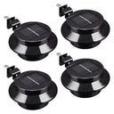 Yescom Dusk to Dawn Solar Light Wall Gutter Mounted 4ct/Pack