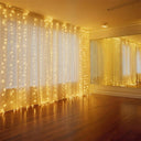 Yescom Curtain Fairy Lights 8-modes Lights Changing