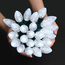 Yescom Commercial Faceted C9 Bulbs (25 Count)
