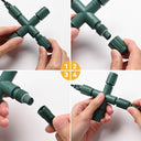 Yescom Splitter Connectors for 110V Mini Christmas String Lights 10Set