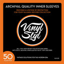 Vinyl Styl - Archival Quality Inner Sleeves - 50 Count | Mint (M)