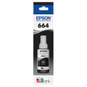 New, Pre-Owned - Epson (664) Ultra High-Yield Black Ink Bottle, T664120-S