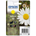 New, Pre-Owned - Epson 18 Standard Yield Yellow Ink Cartridge, C13T18044012