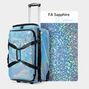 Byootique Dance Competition Rolling Bag with Rack Sports Duffle Bag