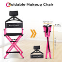 Byootique Makeup Directors Chair 28in.Tall Highback with Headrest Options