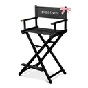 Byootique Makeup Directors Chair 28in.Tall Highback with Headrest Options
