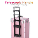Byootique Nail Table Makeup Station Speaker Drawers Mirror
