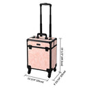 Byootique CoyoteButtes Cosmetology Rolling Case Makeup Case