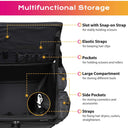 Byootique Cosmetology Hair Stylist Rolling Case with Backpack