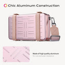 Byootique Mini Crossbody Handbag Hard Shell Snap Closure