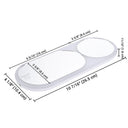 Byootique Visor Mirror Car Vanity Mirror with Light & 3X Magnifying