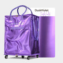 Byootique Shopper Bag with (5)Wheels & (3)Handles Rolling Grocery Tote