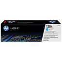New, Pre-Owned - HP 128A Standard Yield Cyan Toner Cartridge, CE321A