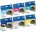 New, Pre-Owned - Epson 79 Black and Color (6 Pack) Ink Cartridges