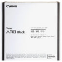 New, Pre-Owned - Canon T03 Standard Yield Black Toner Cartridge, 2725C001