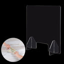 Yescom Sneeze Guards with Window Acrylic Desk Partitions 24x24" 4-Pack