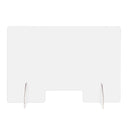 Yescom Sneeze Guards with Window Acrylic Desk Partitions 36x24" 3-Pack