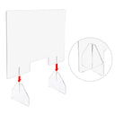 Yescom Sneeze Guards with Window Acrylic Desk Partitions 36x24" 3-Pack