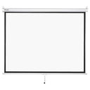 InstaHibit 4:3 Retractable Manual Projection Screen 72" Ceiling Wall