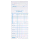 Yescom Attendance Cards Weekly Records 50 Card / Pack