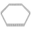 Yescom Heavy Duty Dog Playpen 40" Tall 48-Panel Puppy Pen Metal