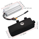 Yescom 26in Rear Electric Bicycle Motor Conversion Kit 48v 1000w