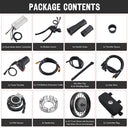 Yescom 20" Front Wheel Electric Bicycle Motor Fat Tire Kit 48v 1000w