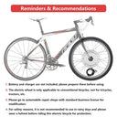 Yescom 24" Front Wheel Electric Bicycle Motor Kit 36v 750w