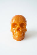 Hand-Poured Resin Skull Sculpture | Handmade in South Bend, Indiana