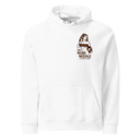 TheNudeNeedle Logo & Sexy Design White Hoodie (Unisex)