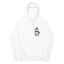 TheNudeNeedle Logo & Sexy Design White Hoodie (Unisex)