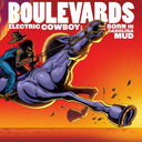 Boulevards - Electric Cowboy: Born In Carolina Mud (INDIE EXCLUSIVE, RED & BLACK SWIRL VINYL) [Vinyl]