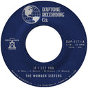 PRE-ORDER: If I Let You b/w If I Let You (INSTRUMENTAL) [Vinyl]
