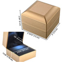 Yescom Engagement Ring Box with Light
