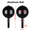 Yescom Flagpole Ball Pole Top Ornament 2ct/pk