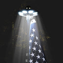 Yescom Solar Flagpole Light Topper Hole 11/16" 136LED