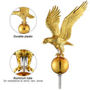 Yescom EZ GO Flag Pole with Light & Regal Eagle(20ft,25ft,30ft Options)
