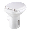 Yescom 20" RV Toilet Gravity Flush High Profile HDPE Travel