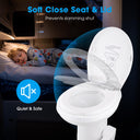 Yescom 20" RV Toilet Gravity Flush High Profile HDPE Travel