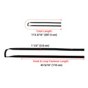 Yescom 1.5in x 10ft Box Carrying Strap with Handle 2ct.