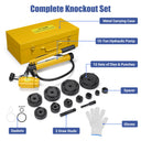 Yescom 15 Ton Hydraulic Punch Press w/ 10 Piece Tool Kit
