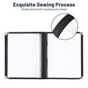 Yescom 8.5x11 Menu Covers Cafe Restaurant Black