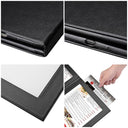 Yescom Personalized Menu Covers LED Menu Cover Dual Page 5.5x7in Set(5)