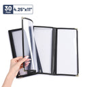 Yescom 30x Menu Covers Bistro Wine List Holder 4.25x11