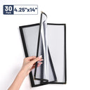 Yescom 30x Menu Covers Bistro Wine List Holder 4.25x14