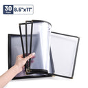 Yescom 8.5x11 Menu Covers Cafe Restaurant Black