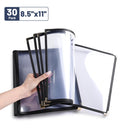Yescom 8.5x11 Menu Covers Cafe Restaurant Black