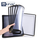Yescom 30x Menu Covers Cafe Restaurant Black 8.5x14